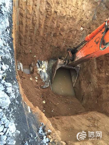 山东路施工现场