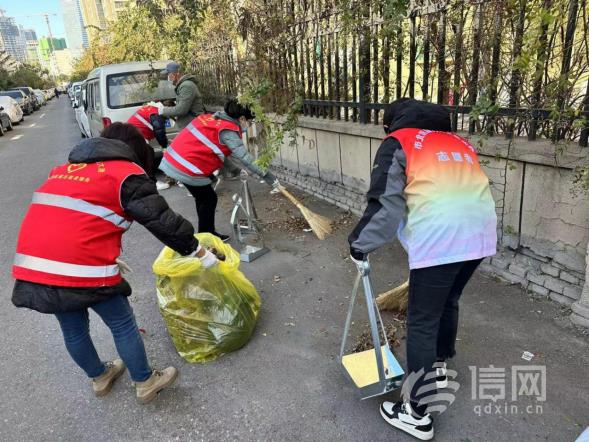 青島市北區(qū)各級各部門單位開展環(huán)境衛(wèi)生集中清理行動