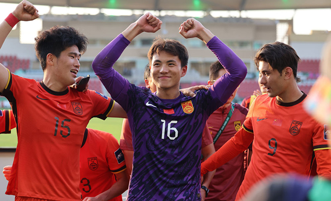 U23国足门将李昊：被队友抛起的瞬间 我曾梦到过