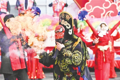 打卡民俗盛宴 青岛闹元宵主题活动在西海岸新区大场镇举行