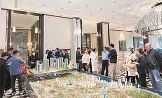 “五一”假期青岛多个楼盘售楼处人头攒动 “好房子”领跑市场