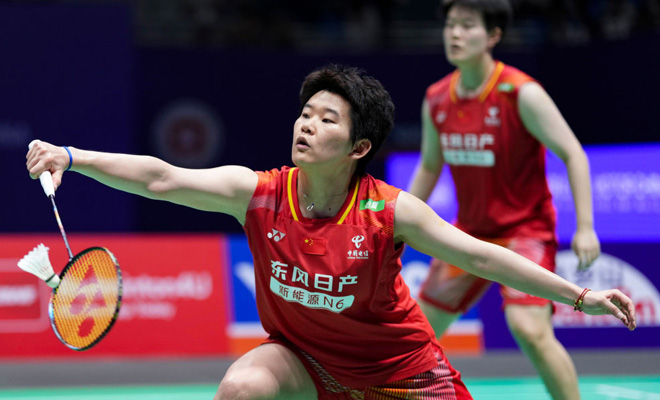 中国羽毛球公开赛：“圣坛”组合卫冕女双 中国队揽两冠