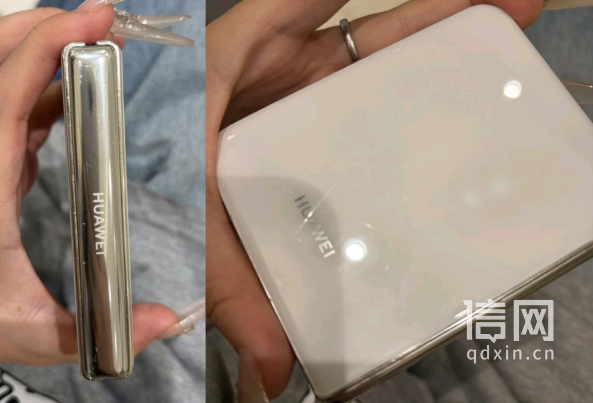 手机划痕相关照片。（来源：受访者）