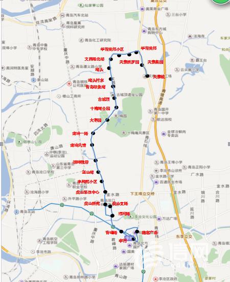 公交327路全程路线图图片