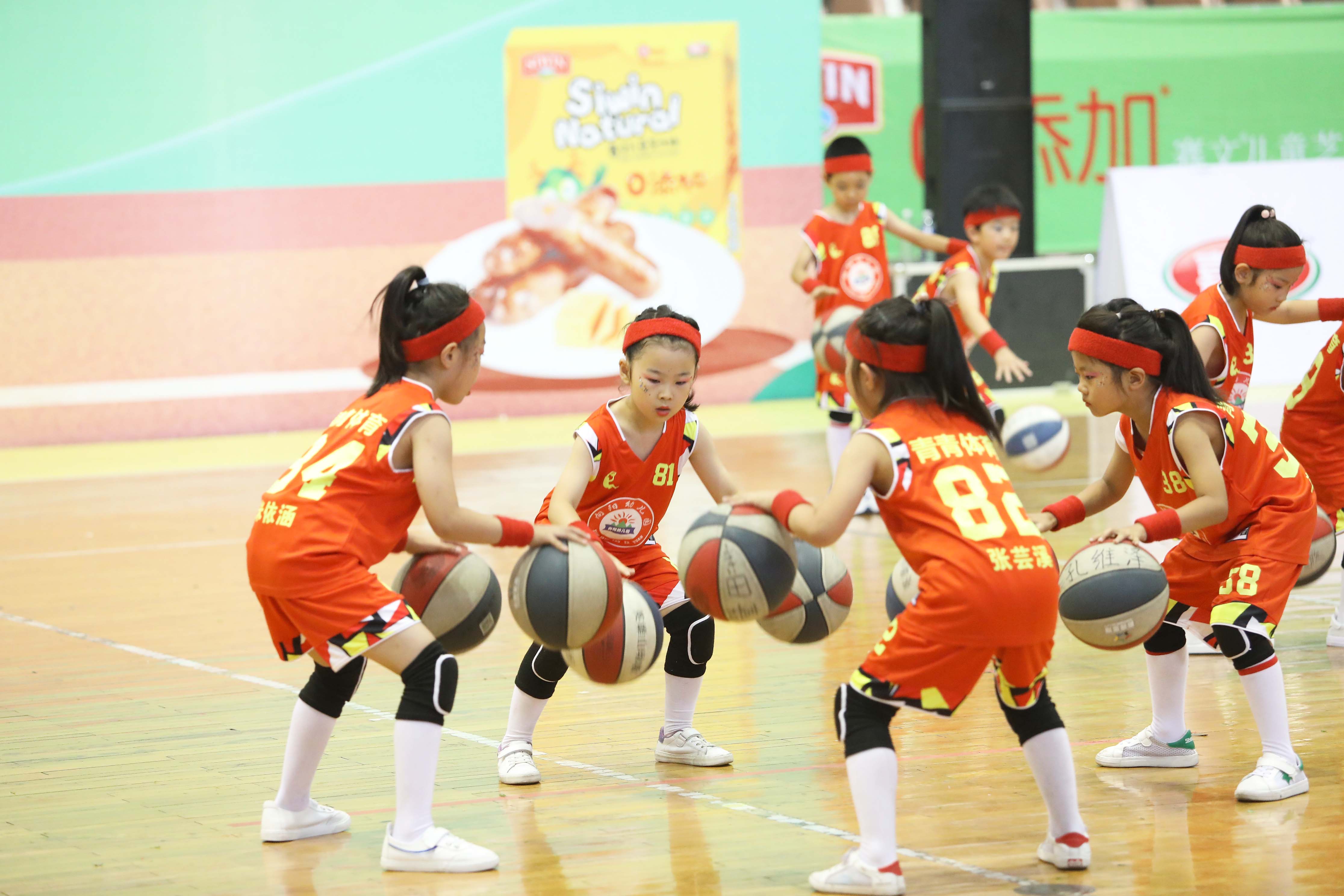 山东首届喜旺杯少儿篮球操赛圆满落幕