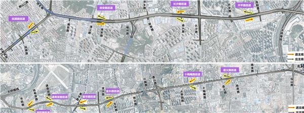 青岛重庆路快速路工程规划公示 全线设置7处立交节点