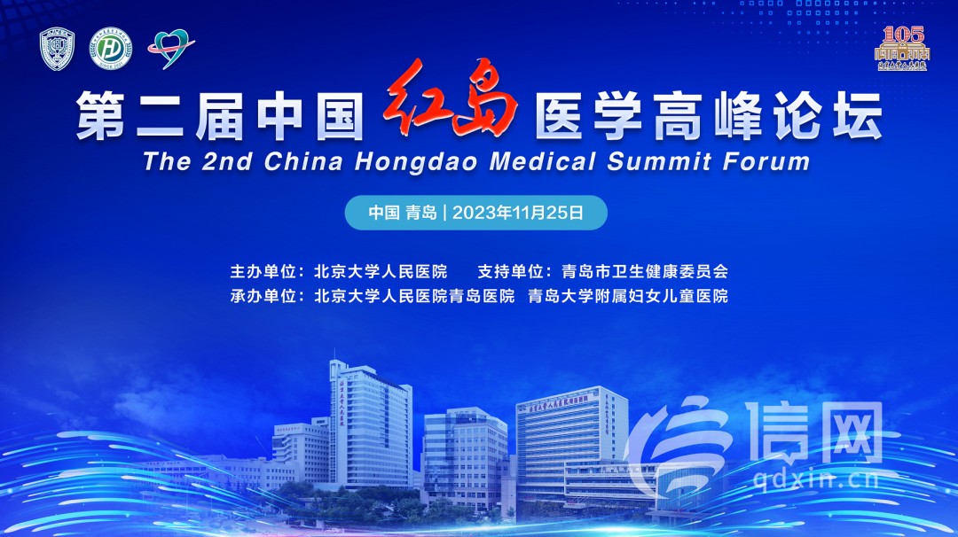 第二届中国红岛医学高峰论坛。(来源：北大人民医院青岛医院)