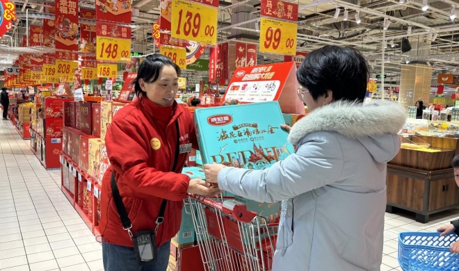 青岛年货热销爆款 青岛人吃了三十多年的老味道