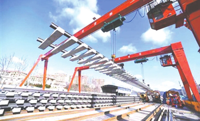 青岛多条地铁线刷新“进度条” 5号线21座车站已封顶