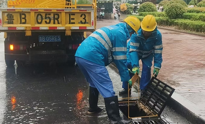 大范围降雨已来 青岛全方位筑牢城市防汛安全防线