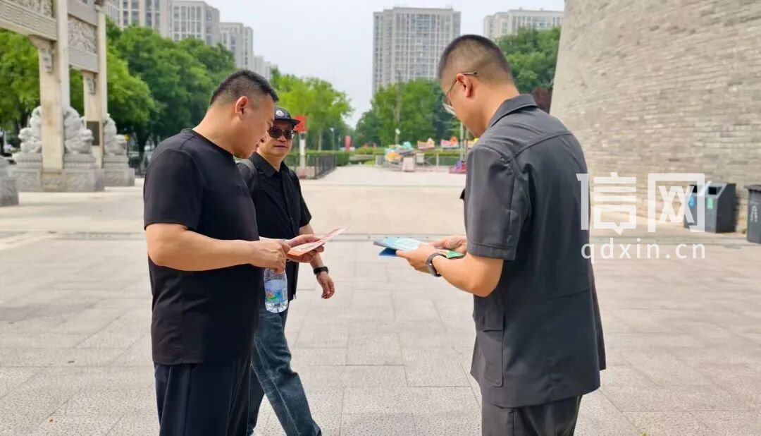即墨法院开展防范非法集资普法活动。（来源：即墨法院）