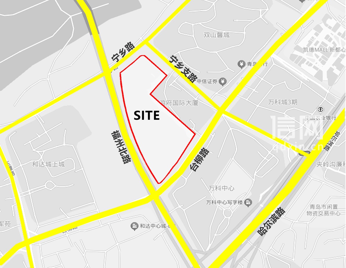区位图（来源：青岛市自然资源和规划局）