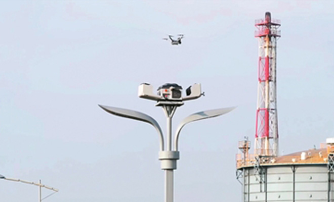 青岛推动“低空+城市治理” 覆盖17.4公里环湾路巡检
