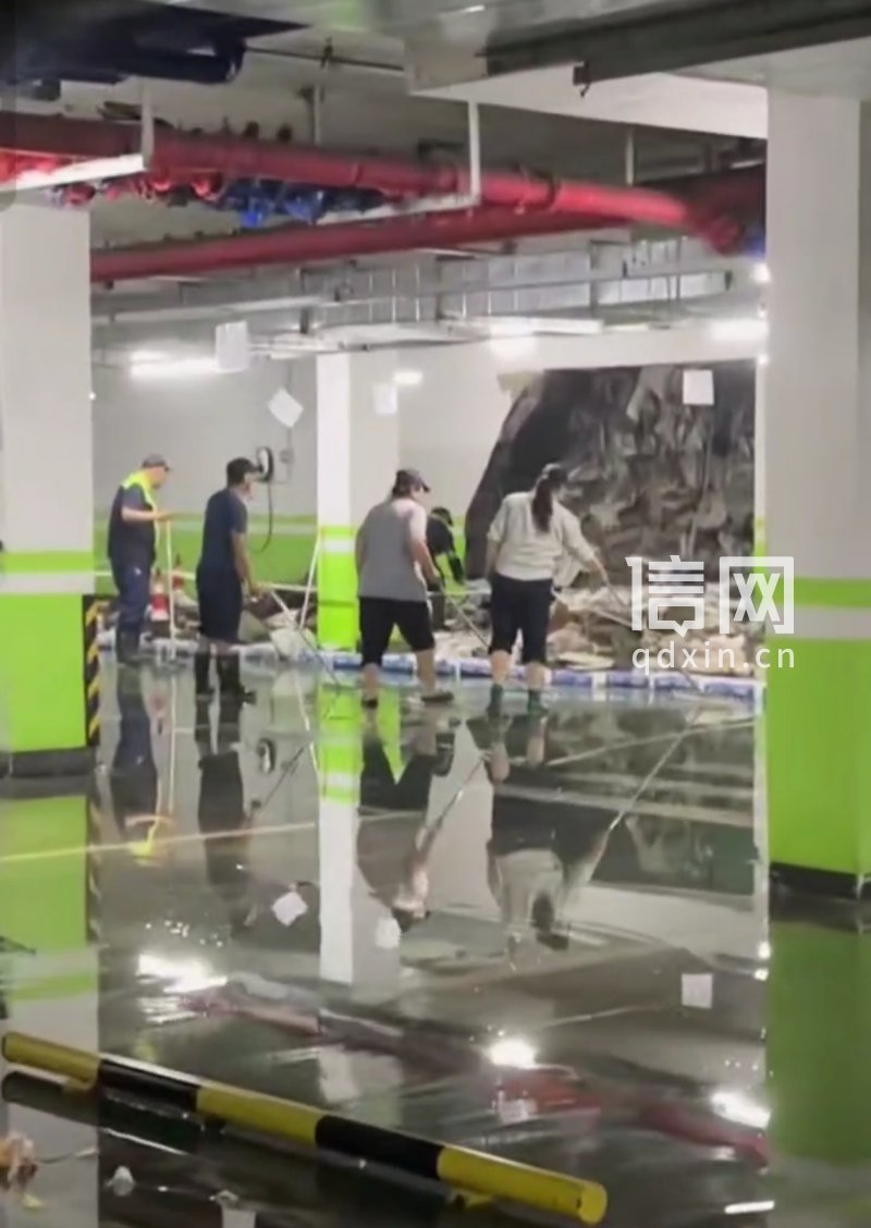 现场视频相关截图。（来源：社交平台）