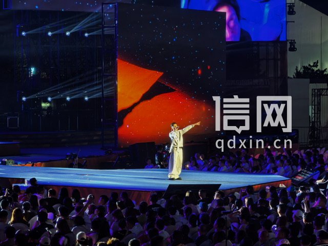演唱会现场。（来源：金沙滩啤酒城）