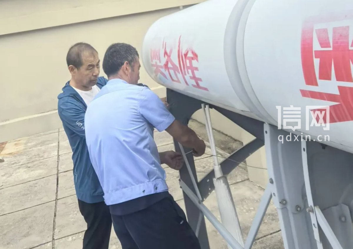 现场相关照片。（来源：平度市城乡建设局）