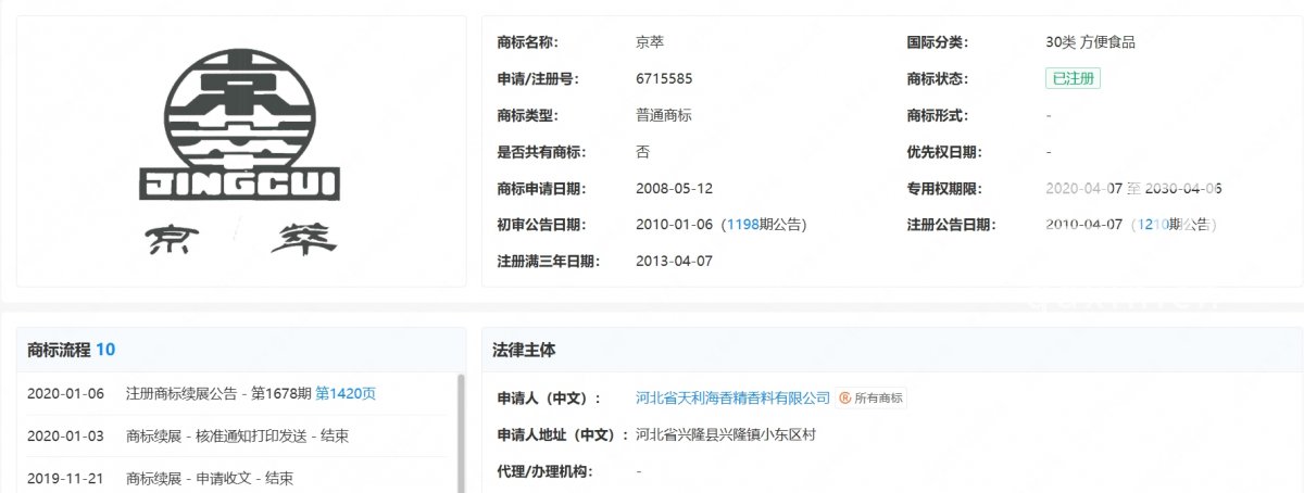  （来源：企查查平台）
