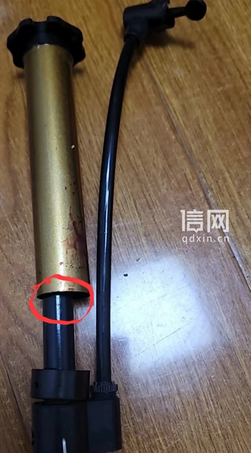 涉事打气筒。（来源：受访者）