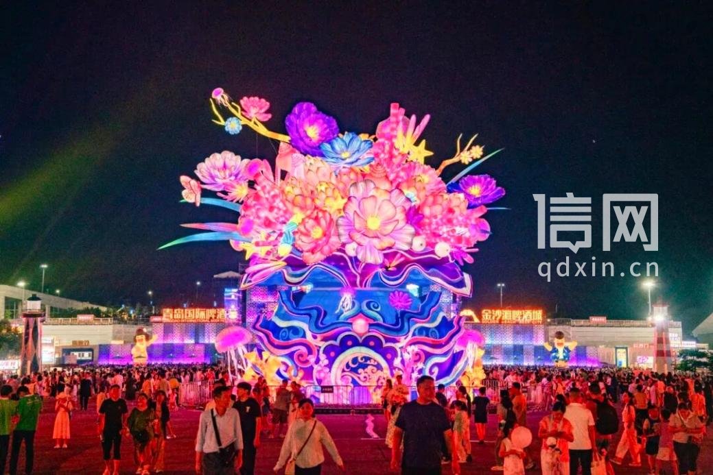 花灯资料图。（来源：金沙滩啤酒城）