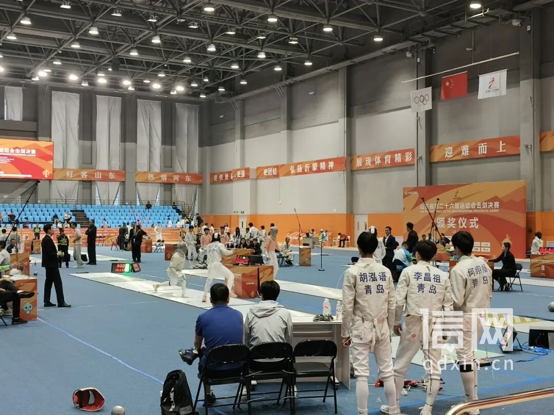 选手风采。（来源：青岛市体育局）