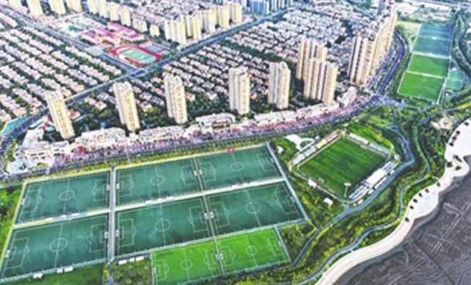 国家级青少年足球赛落地青岛白沙湾 擦亮足球名城名片