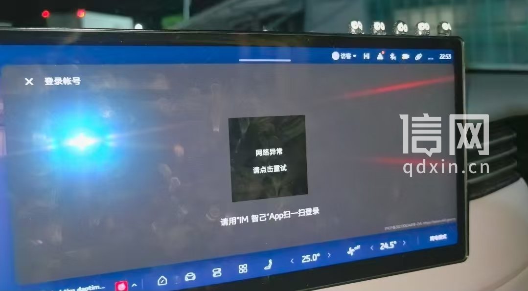 车辆故障视频截图。（来源：受访者）