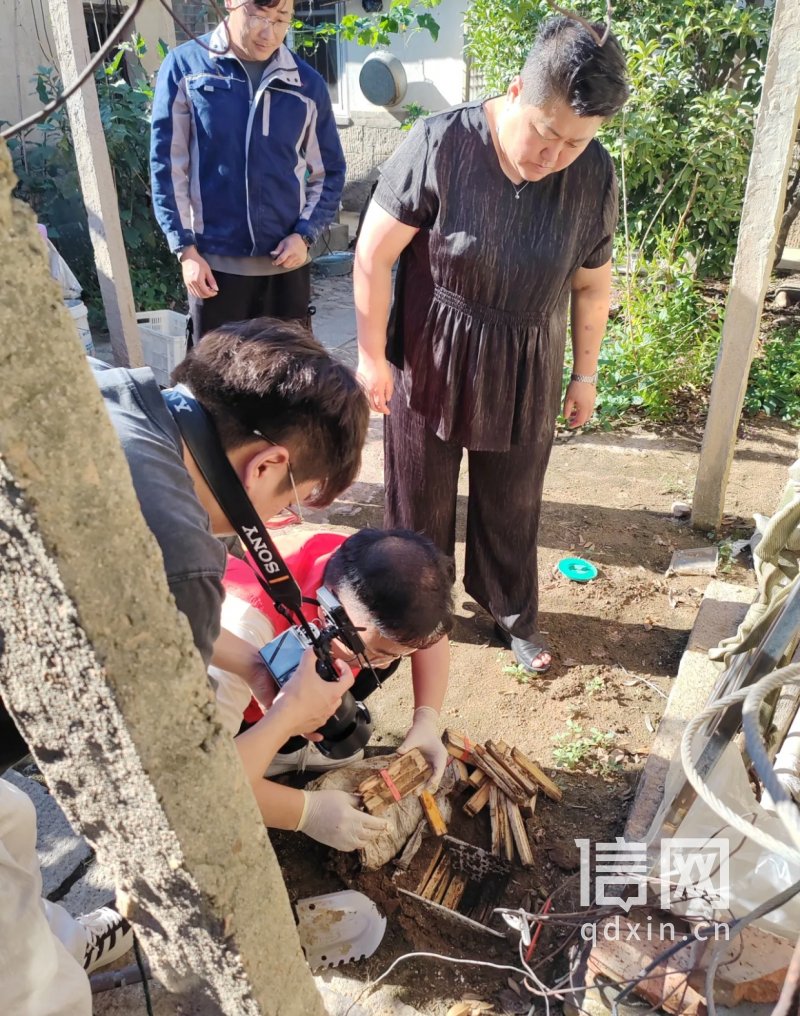 现场相关照片。(来源:青岛市城阳区住建局)