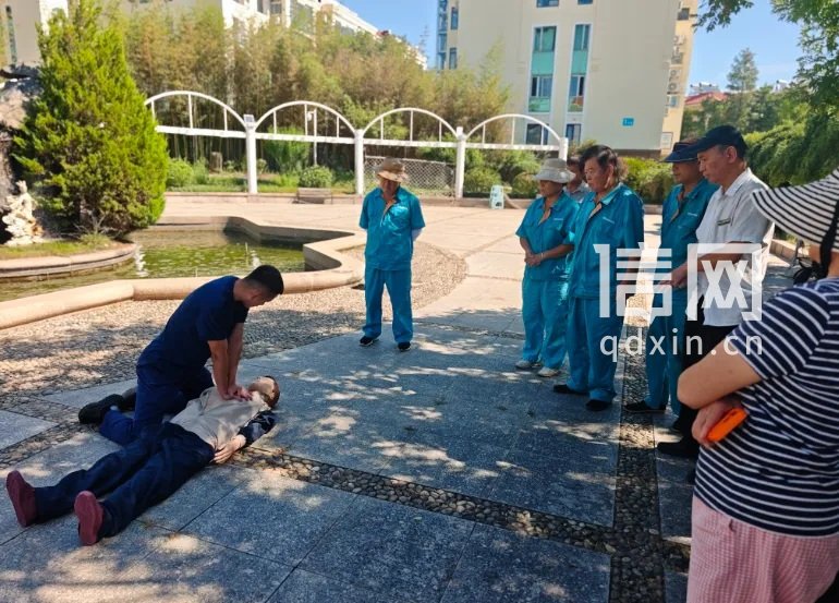 应急救护科普培训。（来源：金家岭街道办）