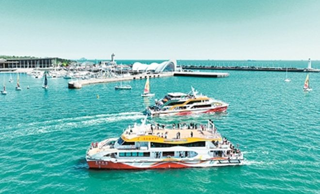 海上游海岛游邮轮游等业态丰富 青岛全域开拓新航道