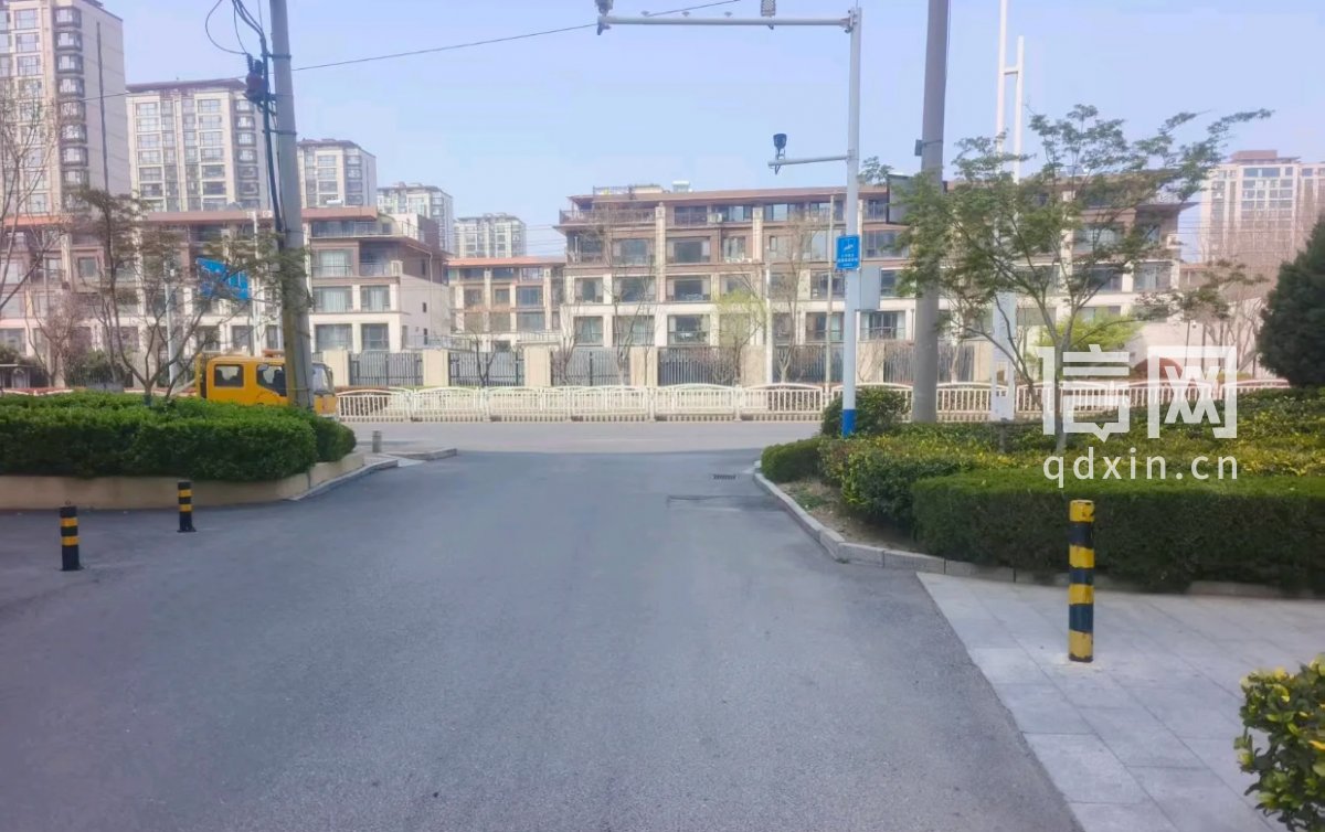 改造前（上）与改造后（下）相关对比图。（来源：青岛市城阳区住建局）