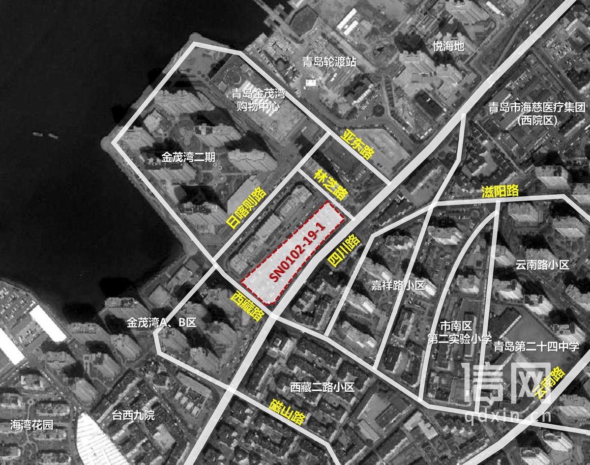 区位图（来源：青岛市自然资源和规划局）