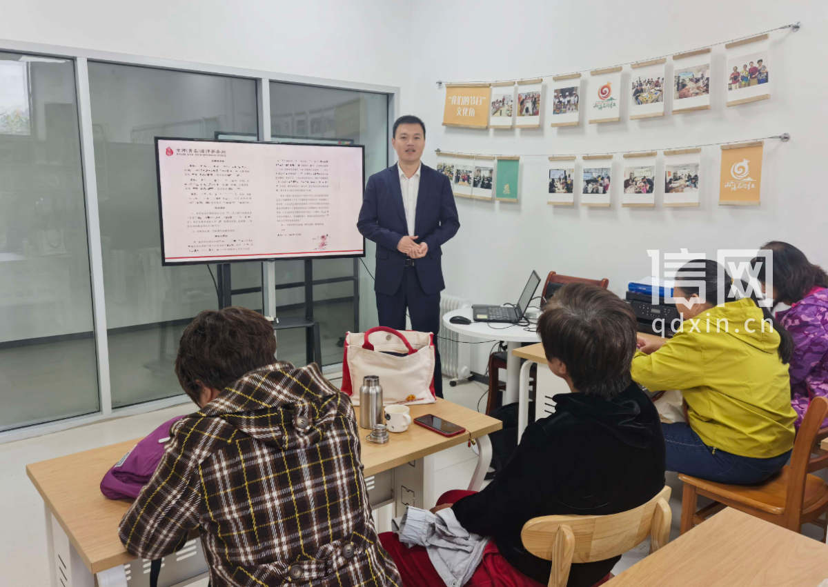 曹律师以真实案例展开讲解（来源：信网）